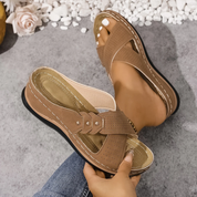 OrthoFlow | Stylish Orthopedic Wedge Sandals