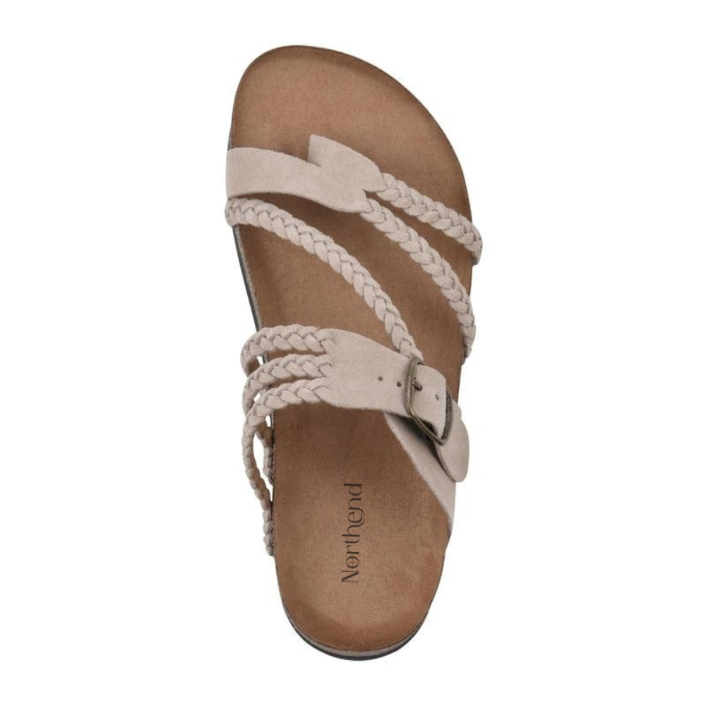 OrthoFlow™ | Braided Cork Sandals