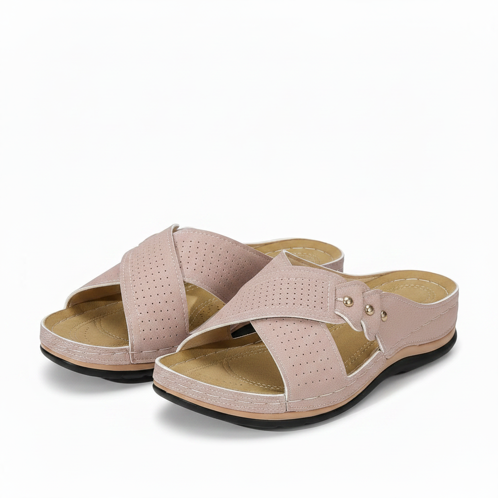 OrthoFlow | Stylish Orthopedic Wedge Sandals