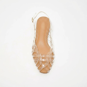 OrthoPath™ | Braided Leather Slingback Flats