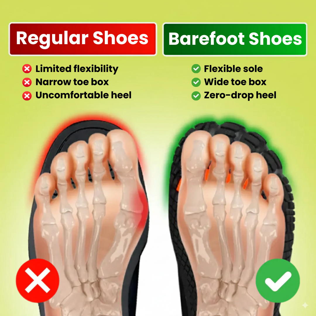 OrthoBare™ | Winter Barefoot Shoes