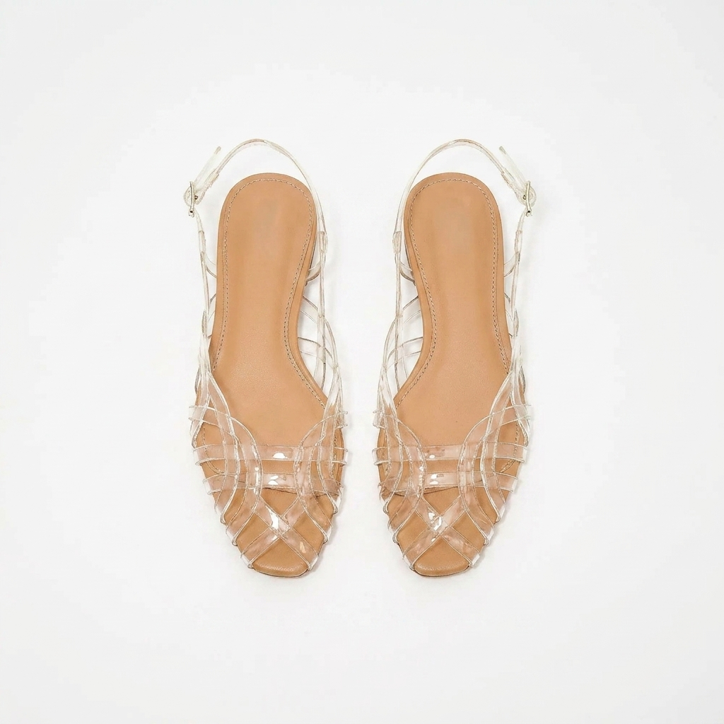 OrthoPath™ | Braided Leather Slingback Flats