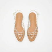 OrthoPath™ | Braided Leather Slingback Flats