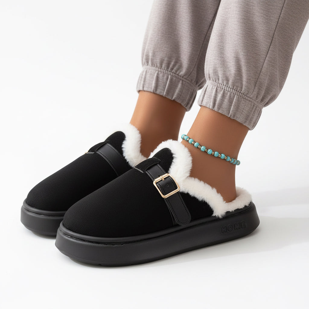 OrthoRest™ | Orthopaedic Plush Tie Slippers