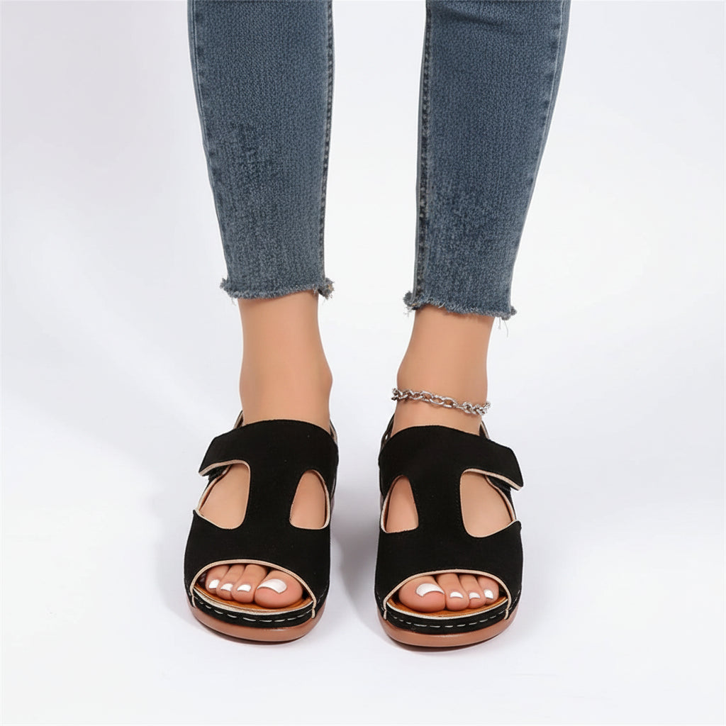 OrthoFlow™ | Orthopaedic Suede Walking Sandals