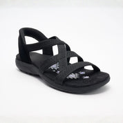 OrthoFlow™ | Knit Crossover Comfort Sandals