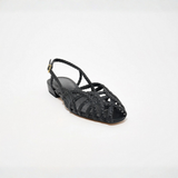OrthoPath™ | Braided Leather Slingback Flats