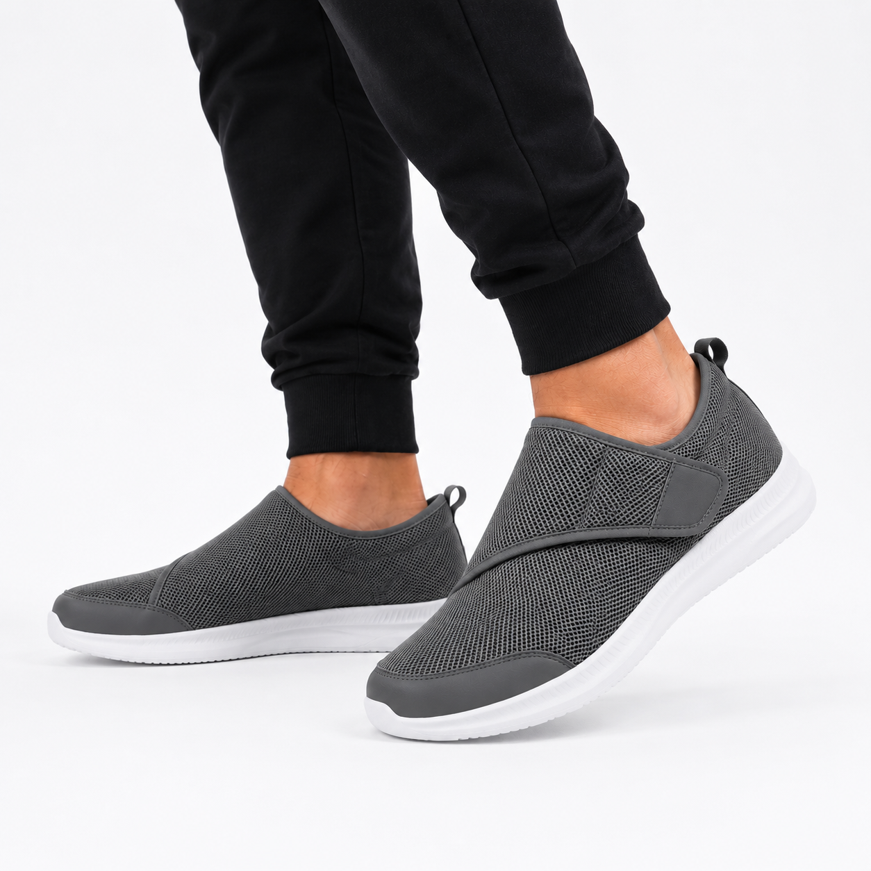 Orthopath™  | Slip On Walking Shoes Men & Women Breathable Mesh Wide Fit Comfortable Trainers