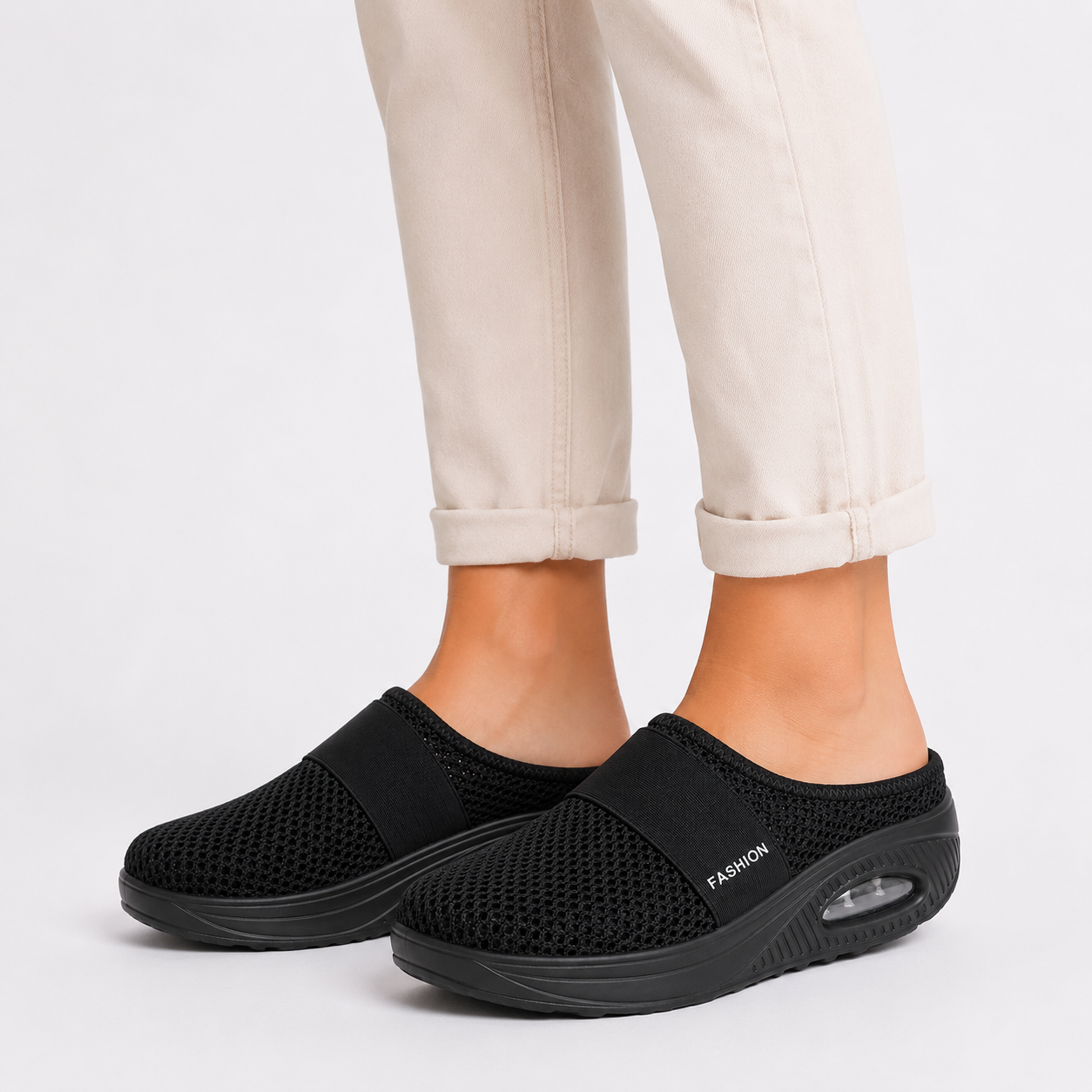 Orthoflow | Orthopaedic Slip On Sandals Women Comfortable Breathable Walking Sandals