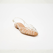 OrthoPath™ | Braided Leather Slingback Flats