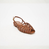 OrthoPath™ | Braided Leather Slingback Flats