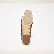 OrthoPath™ | Braided Leather Slingback Flats