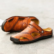 OrthoFlow™ | Orthopedic Leather Sandals