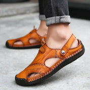 OrthoFlow™ | Orthopedic Leather Sandals