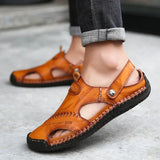 OrthoFlow™ | Orthopedic Leather Sandals