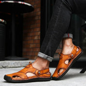 OrthoFlow™ | Orthopedic Leather Sandals