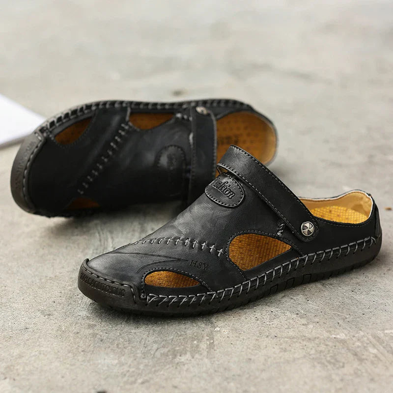 OrthoFlow™ | Orthopedic Leather Sandals
