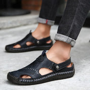 OrthoFlow™ | Orthopedic Leather Sandals