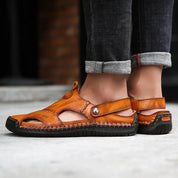 OrthoFlow™ | Orthopedic Leather Sandals