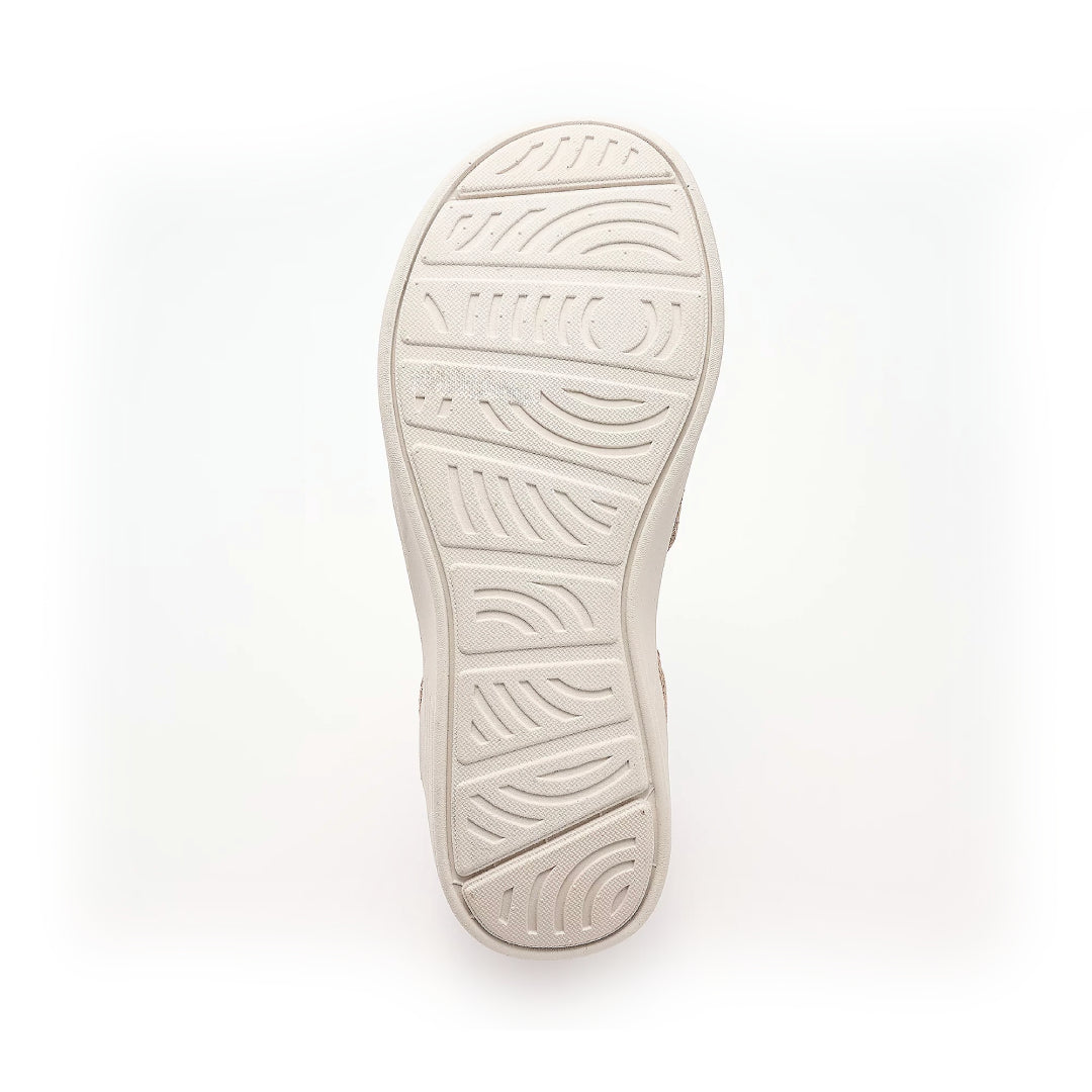 OrthoFlow™ | Stretch Knit Wedge Sandals
