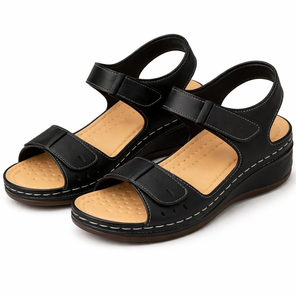 OrthoFlow™ | Orthopaedic Wedge Walking Sandals