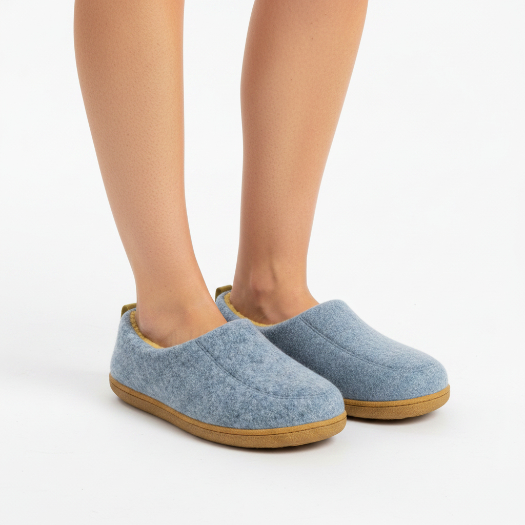 OrthoRest CozyCore | Orthopaedic Indoor Slipper – Hard Sole & Fleece Support