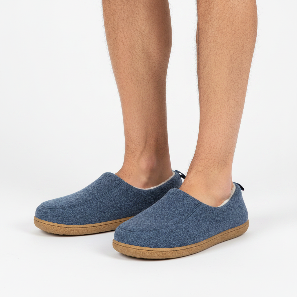 OrthoRest CozyCore | Orthopaedic Indoor Slipper – Hard Sole & Fleece Support