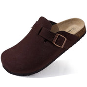 OrthoFlow™ | Orthopaedic Suede Cork Footbed Clogs