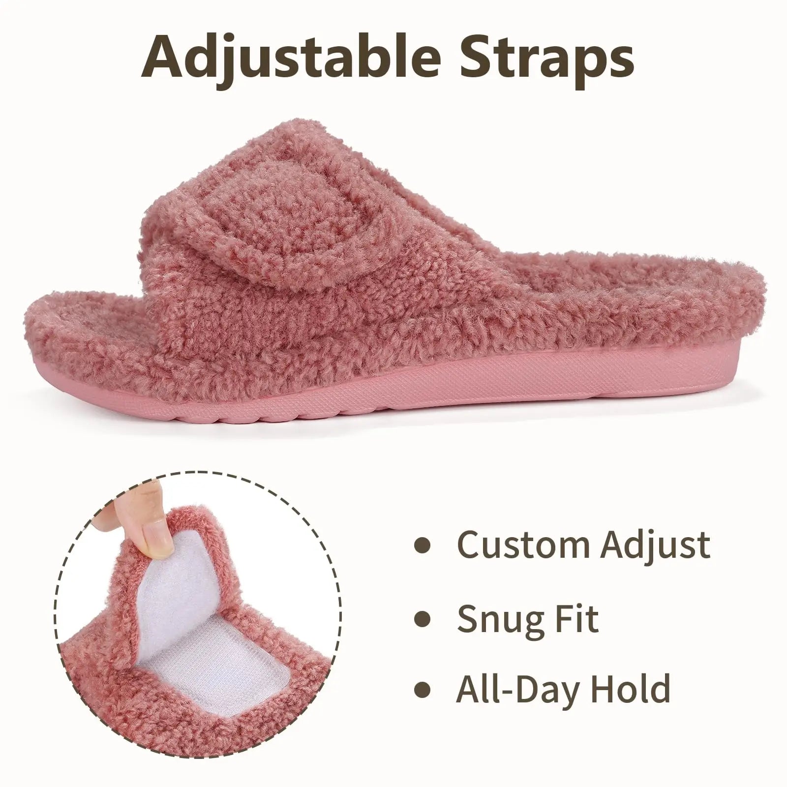 OrthoRest™ | Orthopaedic Faux Fur Slippers