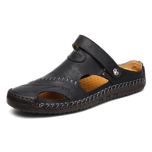 OrthoFlow™ | Orthopedic Leather Sandals