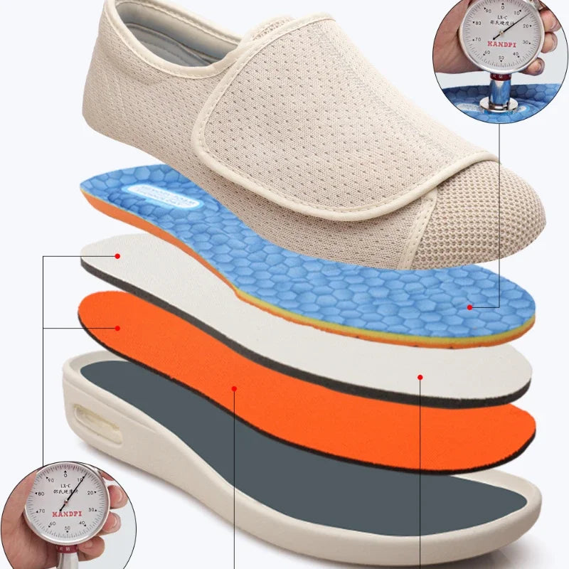 OrthoPath™ | Diabetic Wide Fit Walking Shoes