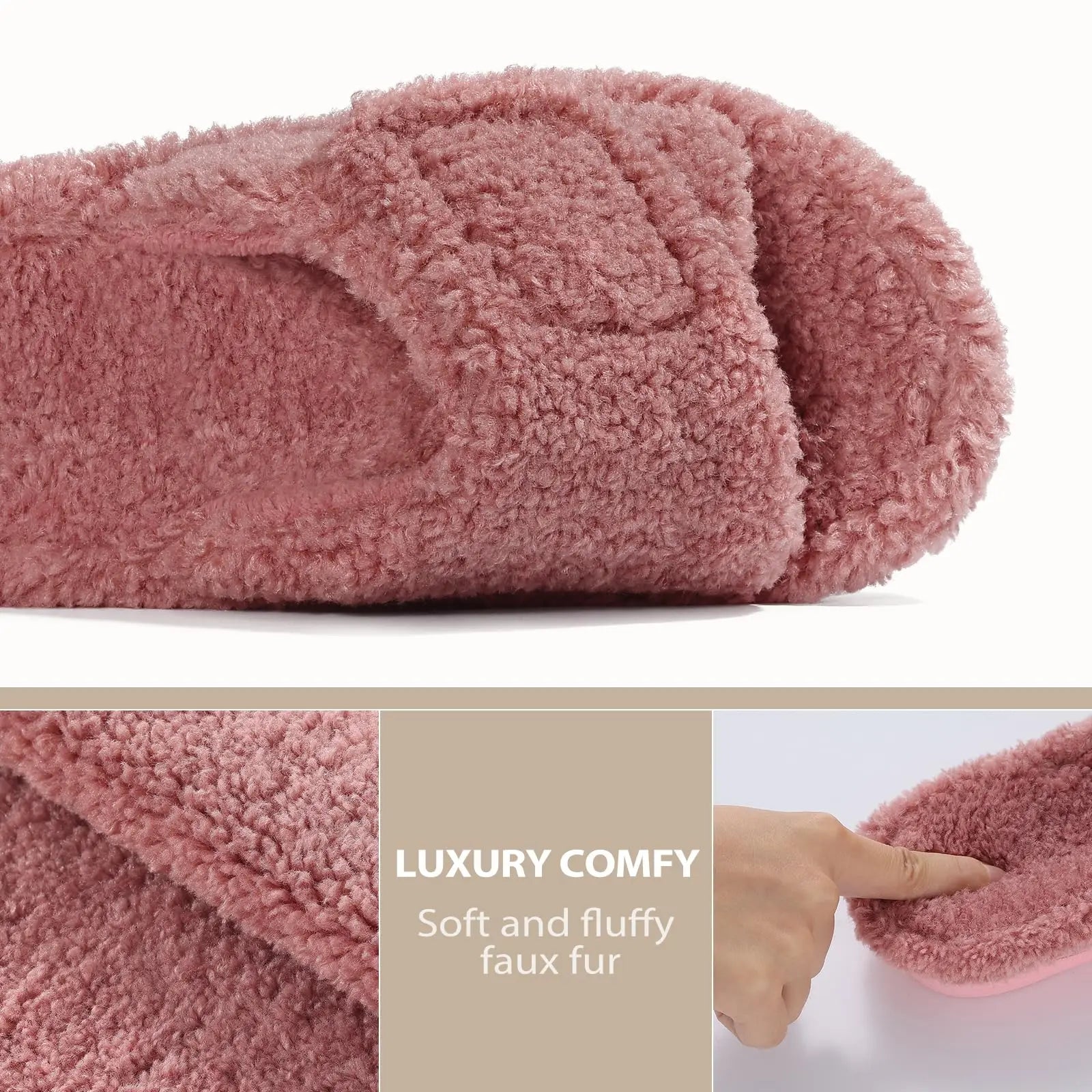 OrthoRest™ | Orthopaedic Faux Fur Slippers