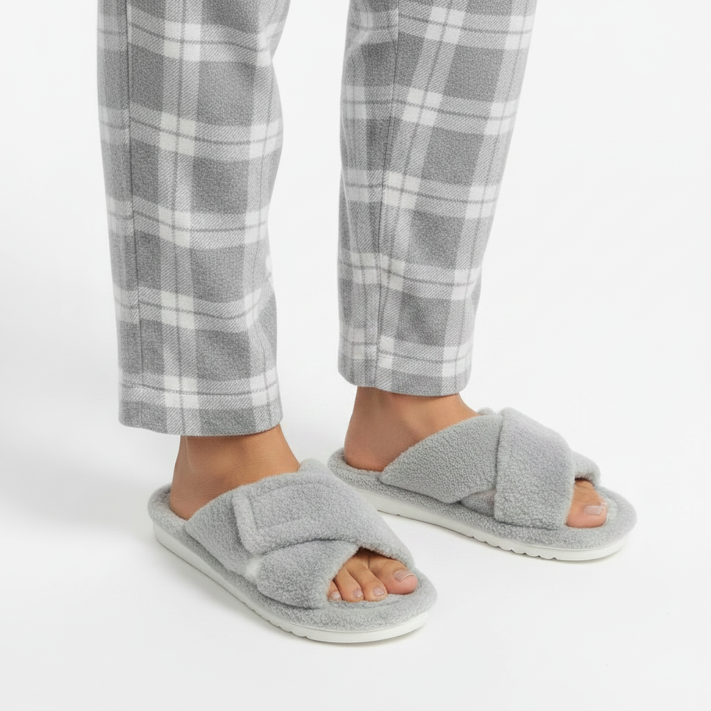 OrthoRest™ | Orthopaedic Faux Fur Slippers