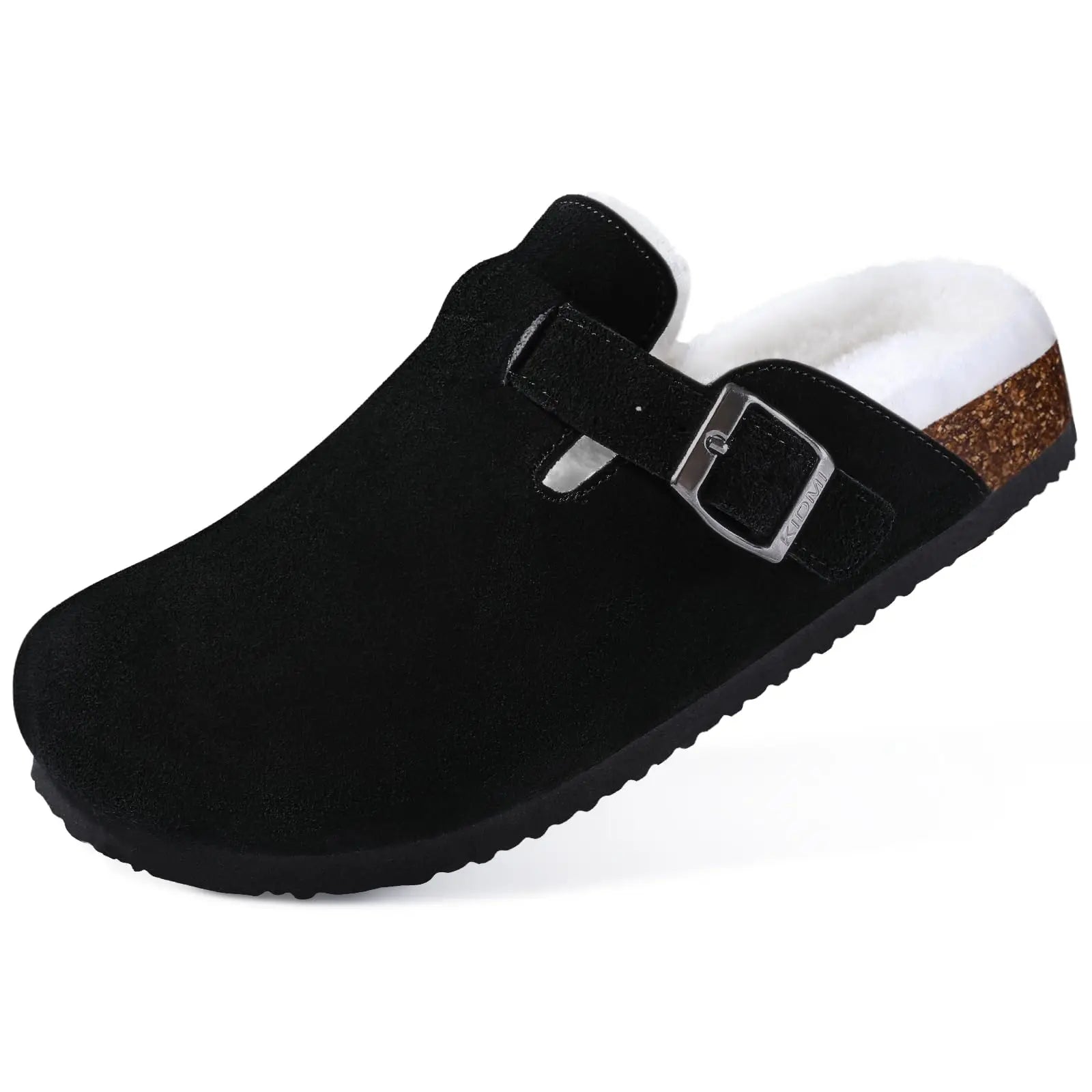 OrthoRest™ | Orthopaedic Indoor Suede Cork Fleece Footbed Clogs