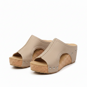 OrthoFlow™ | Studded Wedge Sandals