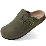 OrthoFlow™ | Orthopaedic Suede Cork Footbed Clogs