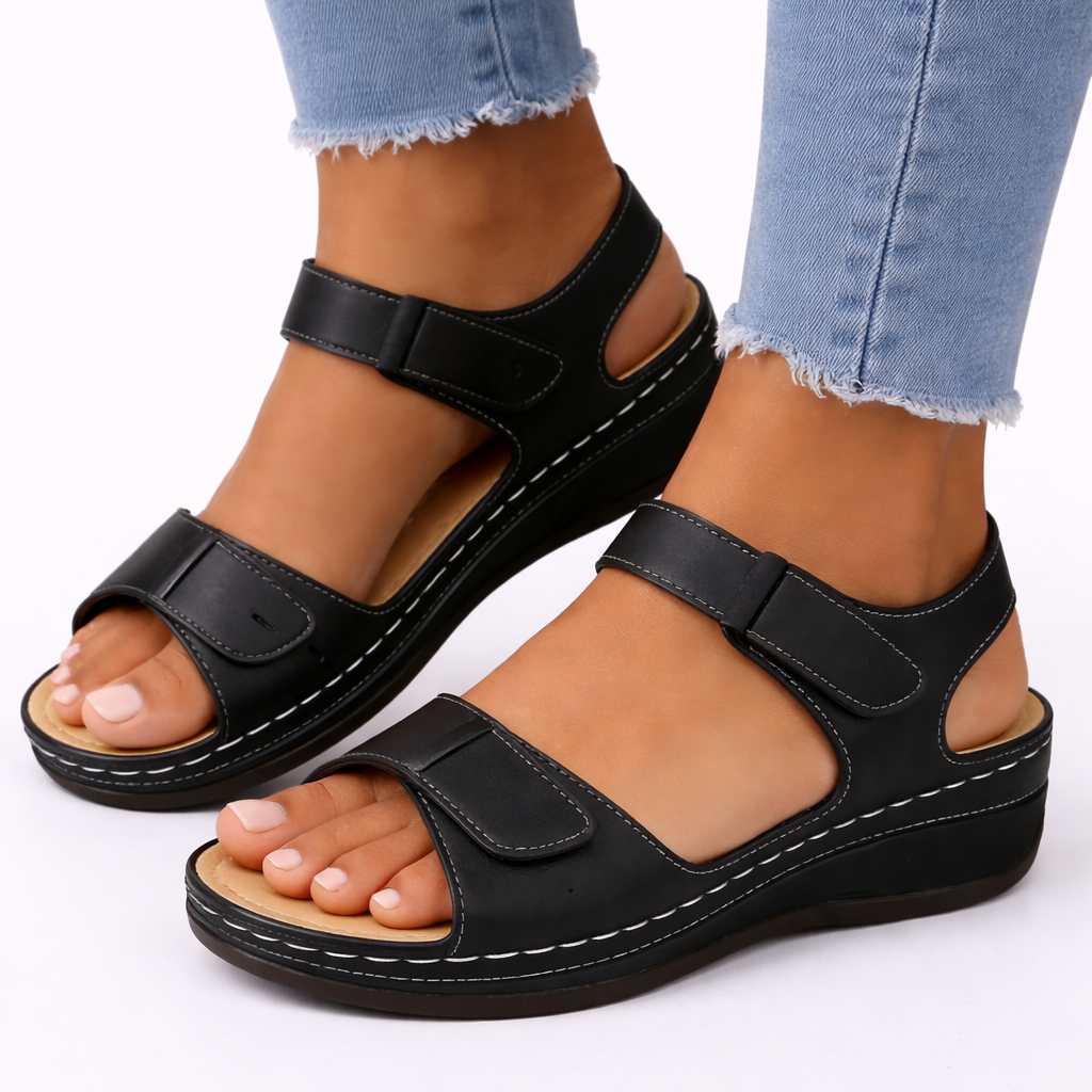 OrthoFlow™ | Orthopaedic Wedge Walking Sandals