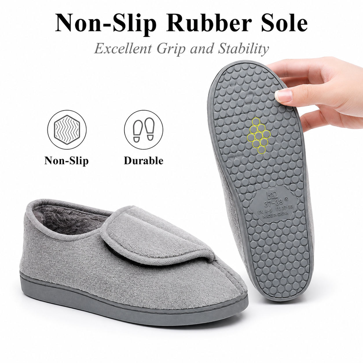 OrthoRest™ | Unisex Orthopaedic Memory Foam Slippers