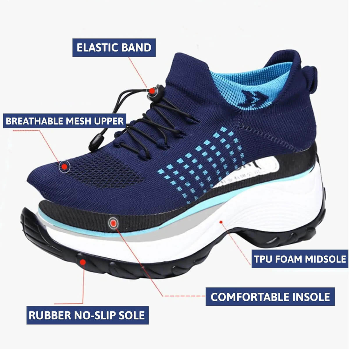 OrthoPath™ | Stretch Cushion Orthopaedic Shoes
